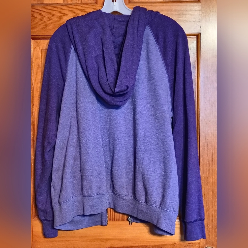 PINK Purple Zip-Up Hoodie - Picture 5 of 8